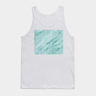 Audace Turchese - hexagons Tank Top